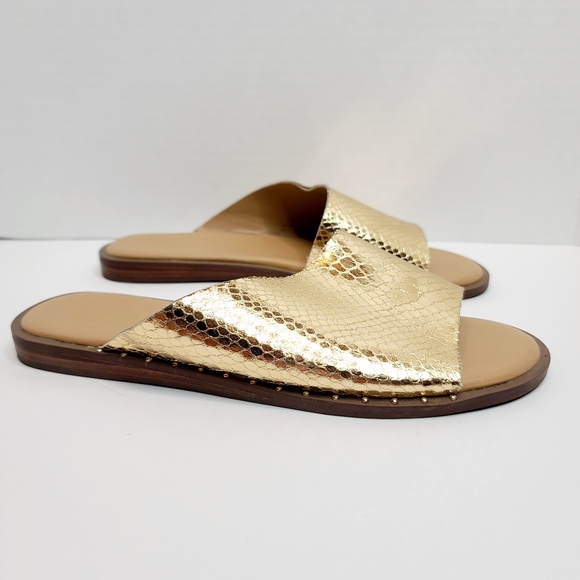 franco sarto rye slide flat sandals